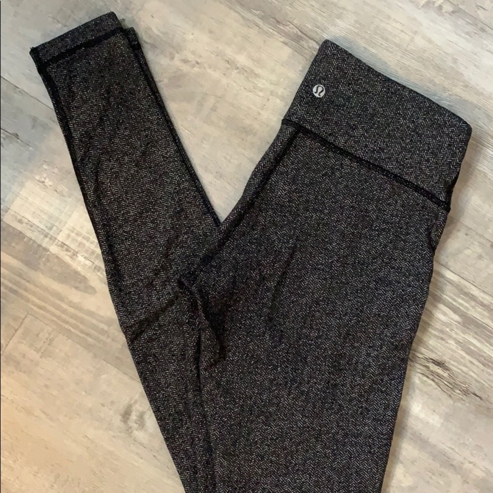 Herringbone Full Length Lululemon Leggings